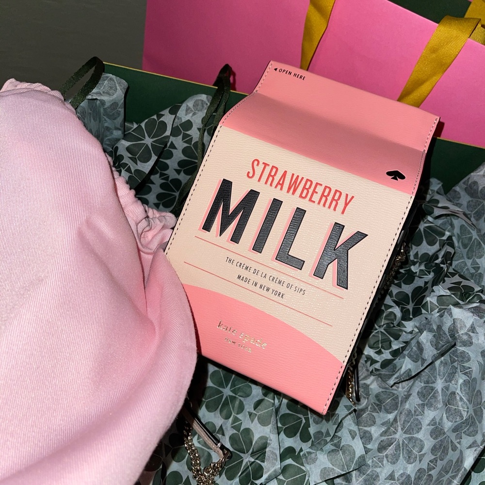 SOLD🚫Kate spade milk carton